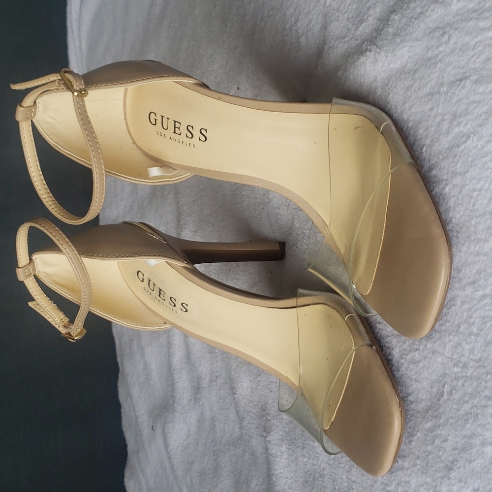 GUESS NUDE HEELS